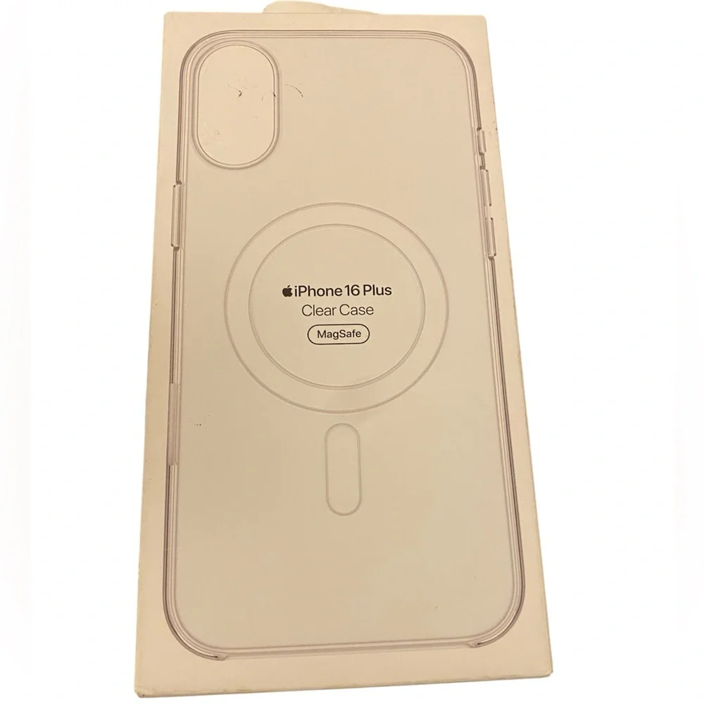 Apple~iPhone 16 Plus Clear Case Transparent MagSafe New